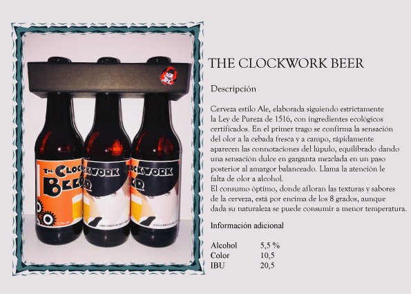 Riots Beer The Clockwork Beer caja 12 unids.