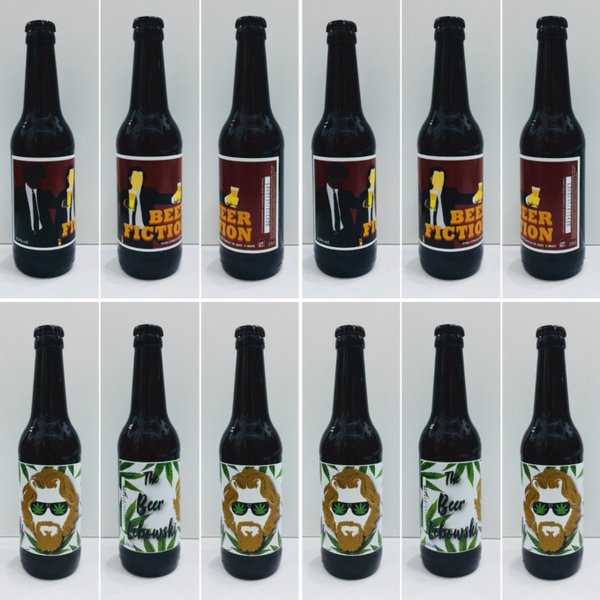 Pack 12 unids. Tipo Ipa - 6 Beer Fiction + 6 Beer Lebowski