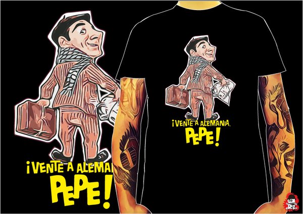 Camiseta Vente a Alemania Pepe