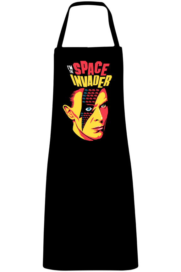 Delantal Bowie Invaders