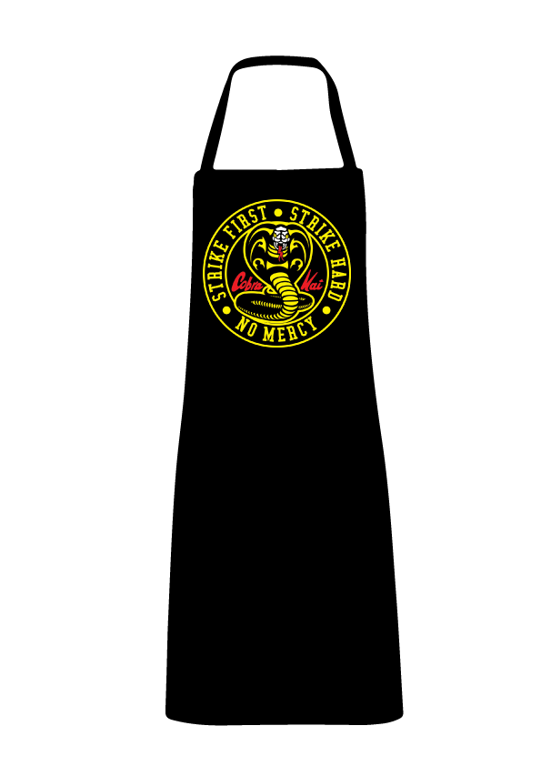 Delantal Logo Cobra Kai